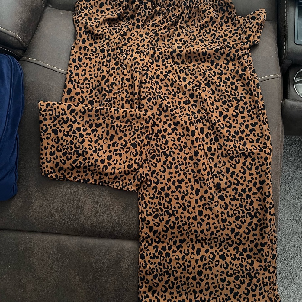 Leopard Print Women's Pants